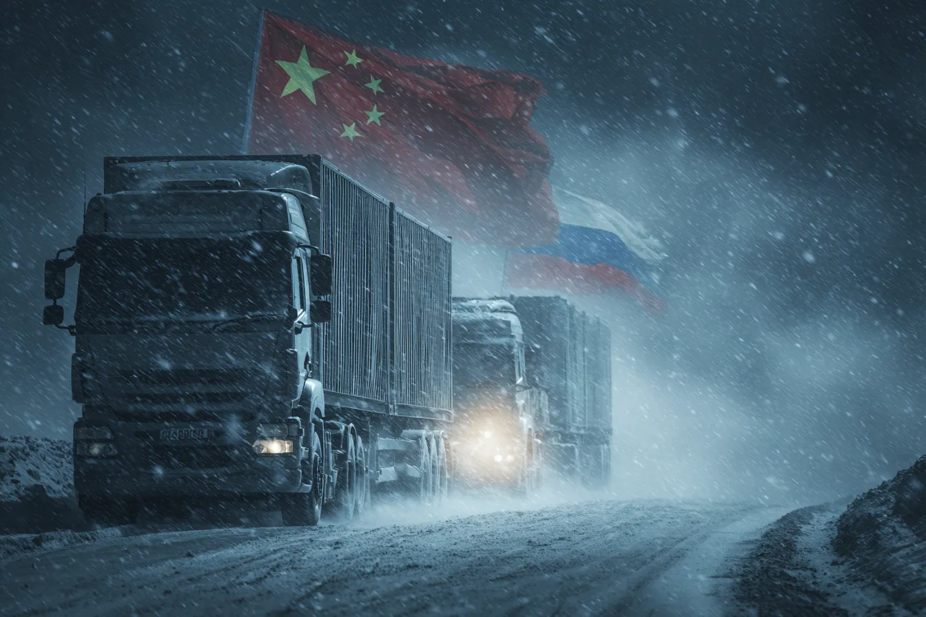 Como funciona a logística entre a Rússia e a China