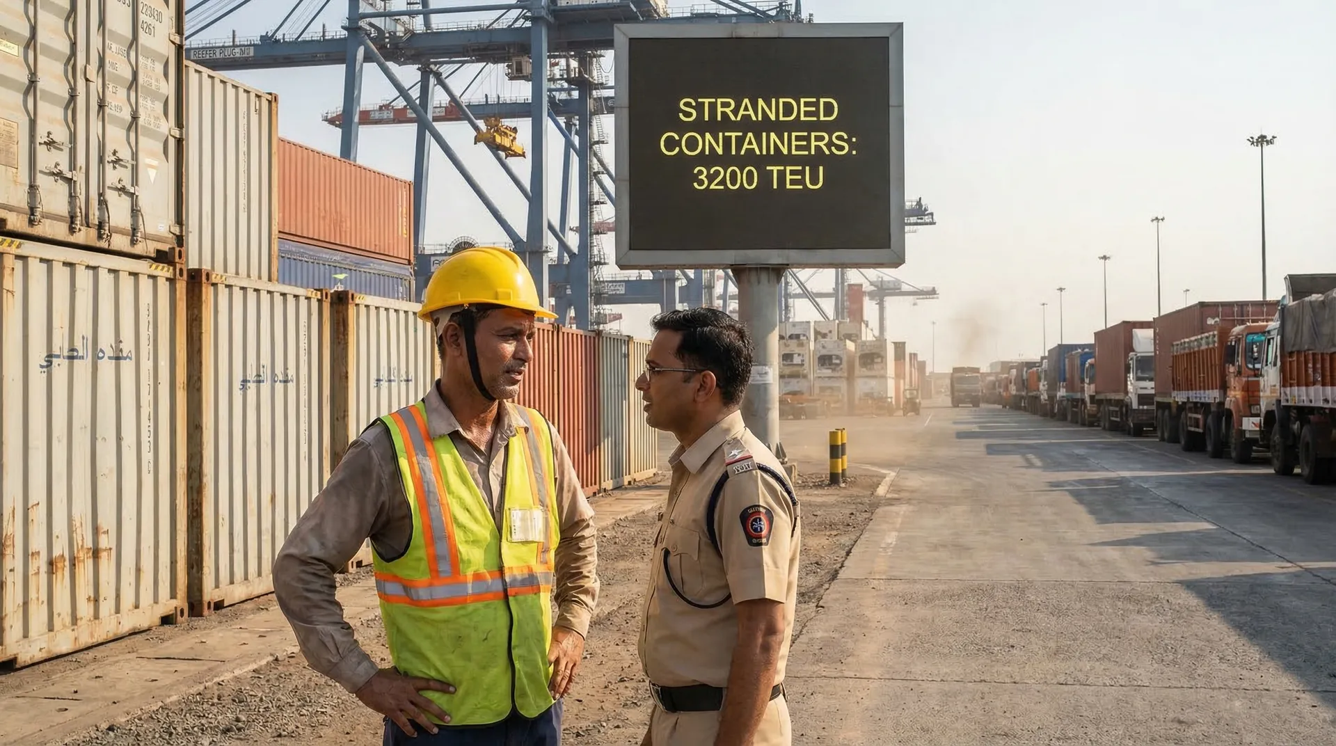 JNPA reduz o congestionamento: descontos de armazenamento e sede de carga de crise