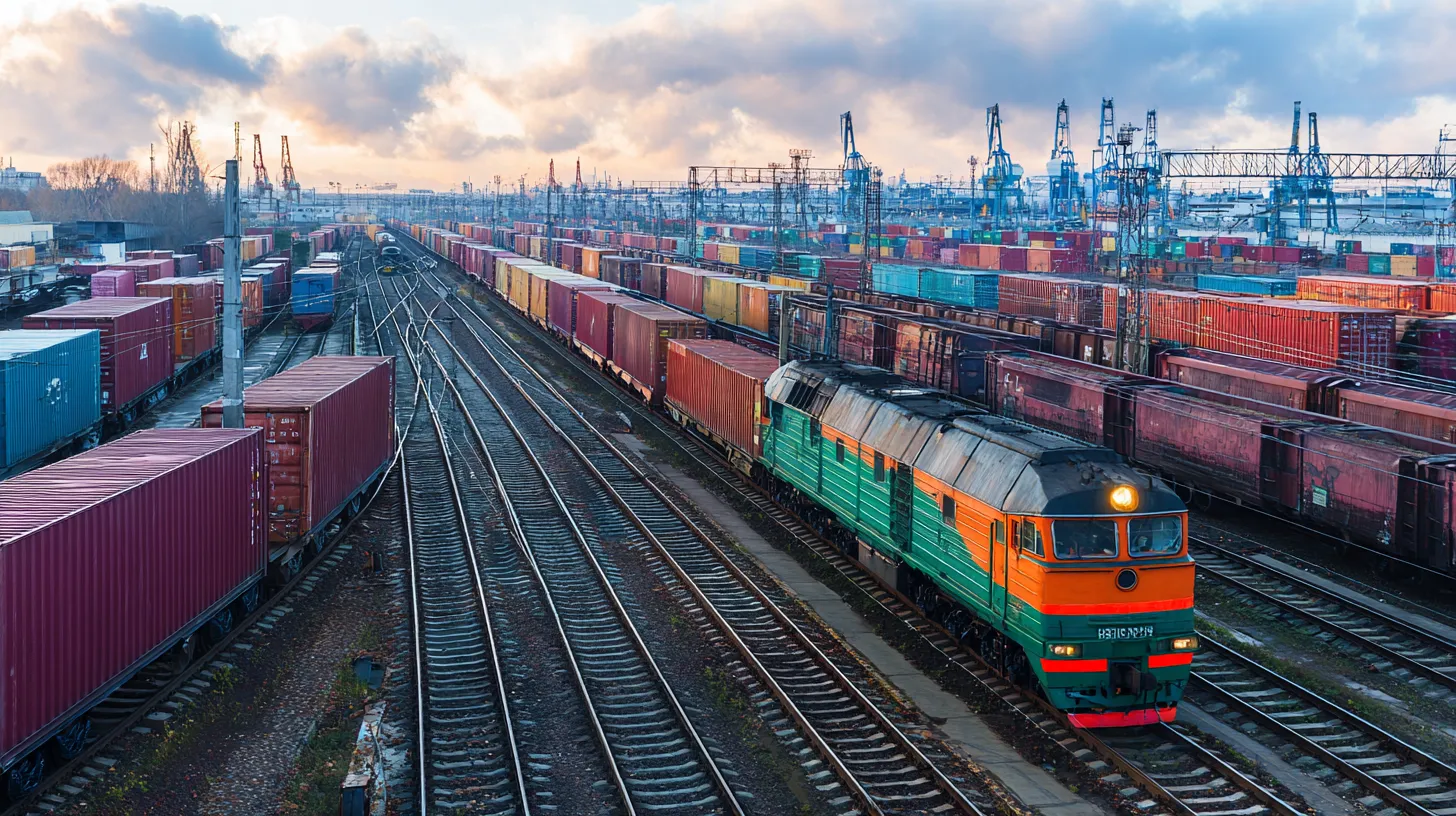 Rússia e Irã trocarão dados sobre vagões e contêineres em ferrovias