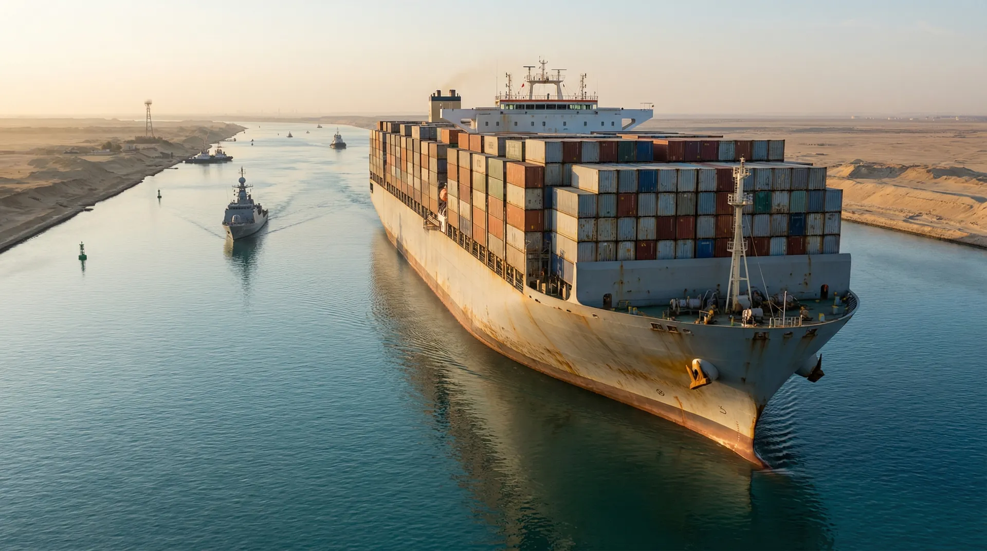 Maersk testa Suez para ver se o Mar Vermelho voltará ao normal