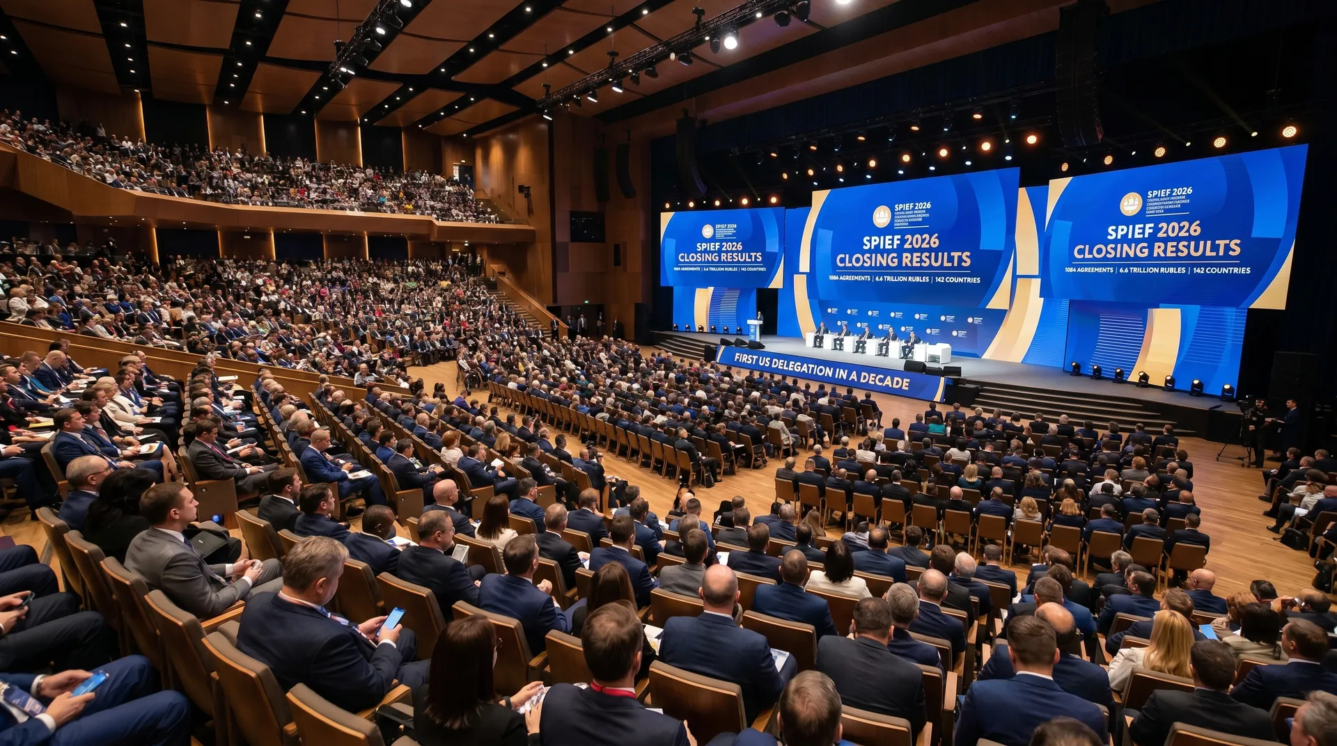 SPIEF-2026: 6,6 trilhões de transações e delegação dos EUA pela primeira vez em 10 anos