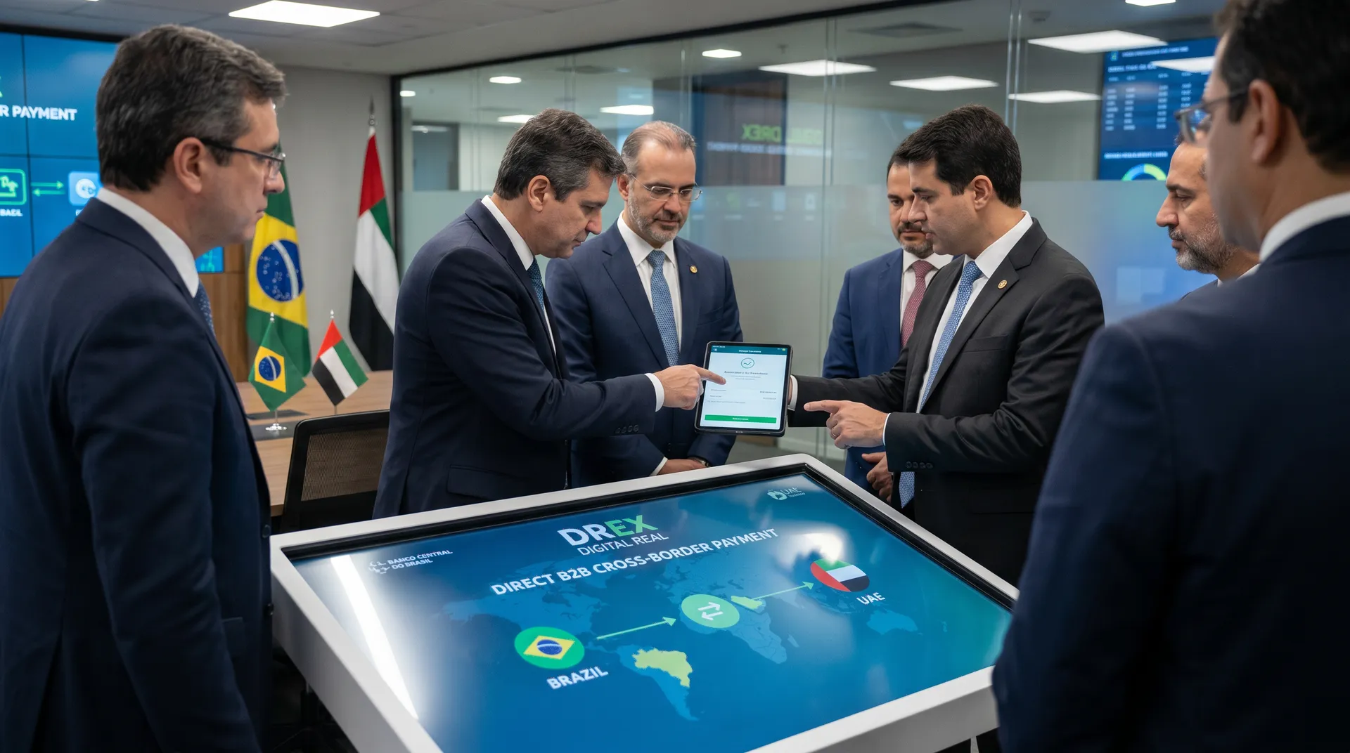 Brasil testa Drex com Emirados Árabes Unidos: a primeira ponte CBDC fora dos BRICS